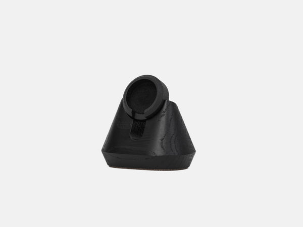 black magnetic charging apple watch stand - without charger | black