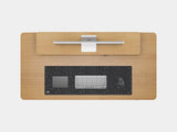 oak veneer, , black