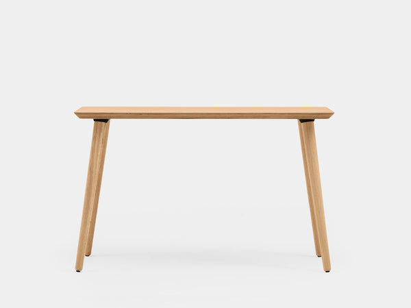 oak veneer oakywood classic desk front view | oak veneer,