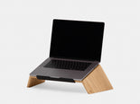 oakywood oak wooden laptop stand | oak,  