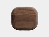 oakywood walnut wooden airpods 3 case front | walnut, airpods 3