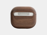 oakywood walnut wooden airpods 3 case back | walnut, airpods 3