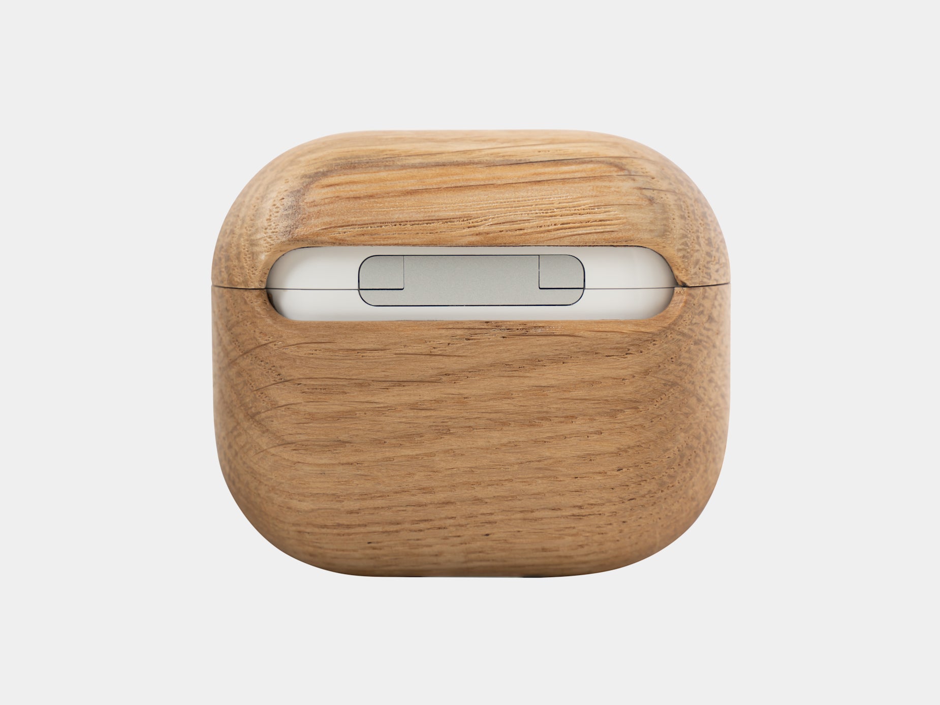 oakywood oak wooden airpods 3 case back | oak, airpods 3