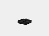 oakyblocks black small tray side view | black