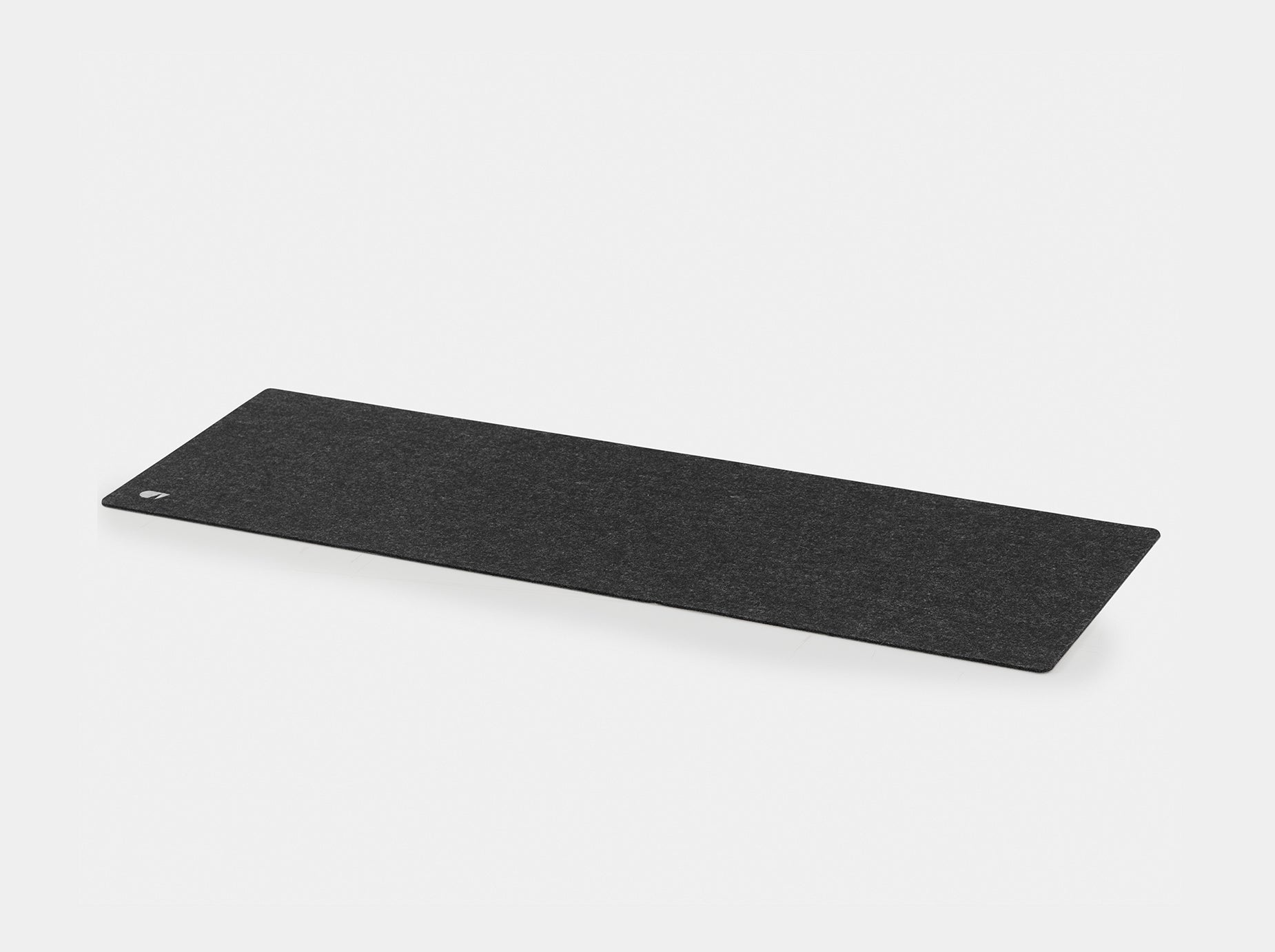 oakywood large anthracite felt desk mat empty view | anthracite, large