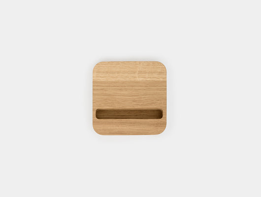 oakyblocks oak smartphone holder top view | oak