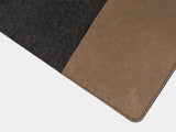 oakywood felt ipad case anthracite details | anthracite,