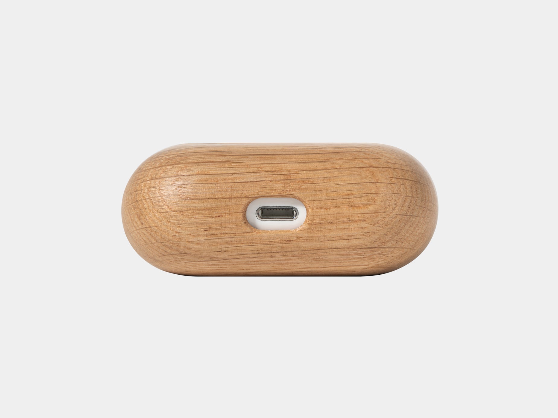 oakywood oak wooden airpods pro case connector | oak, airpods pro/pro2